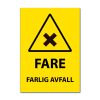 Fareskilt - Farlig avfall