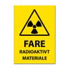 Fareskilt - Radioaktivt materiale