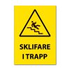 Fareskilt - Skilfare i trapp