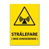 Fareskilt - Strålefare ( ikke ioniserende )