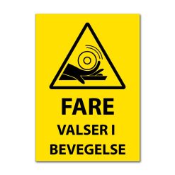 Fareskilt - Valser i bevegelse