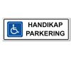 Handikap Parkering Skilt