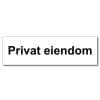 Privat-eiendom-skilt-Privatrettslig-opplysningsskilt.