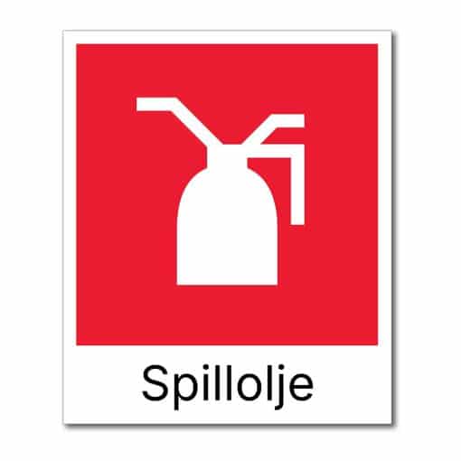 fraksjonsmerker avfallssortering (spillolje)